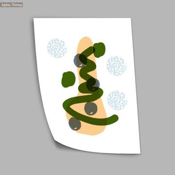 Abstract tree V, poster 2