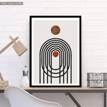 Parabolic and elliptical course, poster