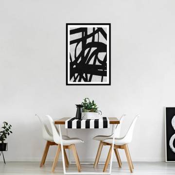 Abstract in black , poster 2