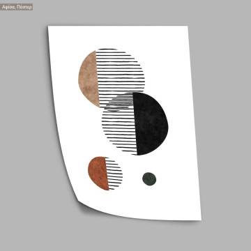 Semicircles and lines I, Poster 2