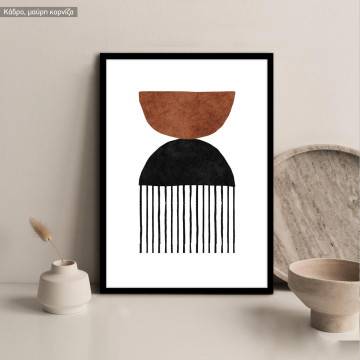 Semicircles and lines II, Poster