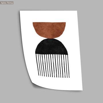 Semicircles and lines II, Poster 2
