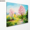 Canvas print Colorful forest