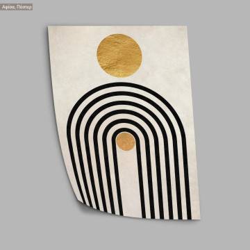 Arches and gold discs, Poster 2