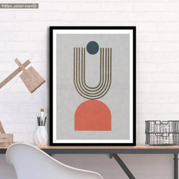 Semicircle balance I, poster