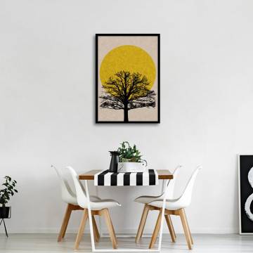 Winter sun , αφίσα, πόστερ, διαθέσιμη και σε πίνακα σε καμβά, κάδρο μαύρη κορνίζα, λευκή κορνίζα, ξύλινη κορνίζα