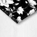 Canvas print, Magnolia pattern BW