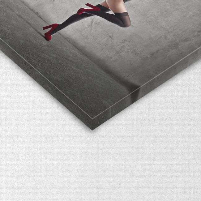 Πίνακας σε καμβά Red dancer, λεπτομέρεια