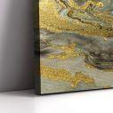 Canvas print Gold marble texture panoramic