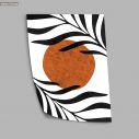 Leaves and sun, poster