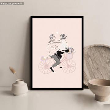 Love on my bike, poster