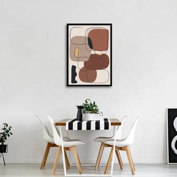 Shapes and line I, κάδρο, μαύρη κορνίζα 2