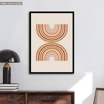 Tangent semicircles, Poster