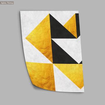 Gold and dark gray, Poster 2