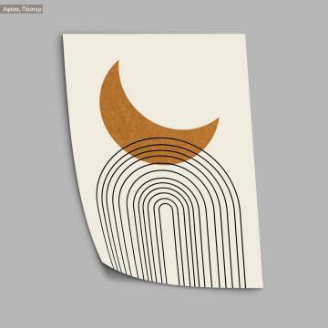 Semicircle and lines, Poster 2