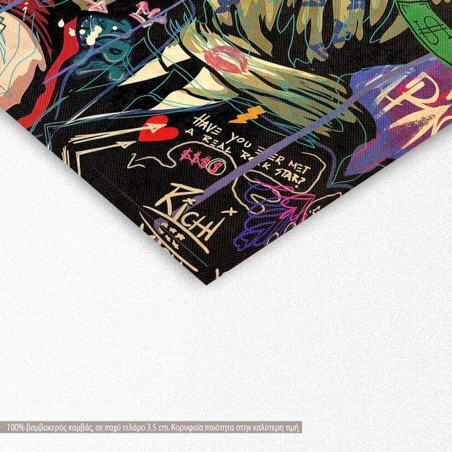 Canvas print It's a match, square