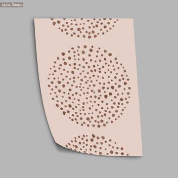 Circles in pointillism, αφίσα κάδρο 2