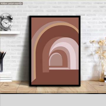 Geometric arches, Poster