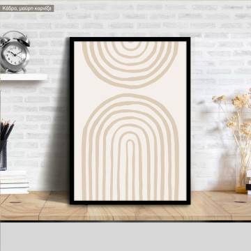 Imperfect semicircles, αφίσα κάδρο