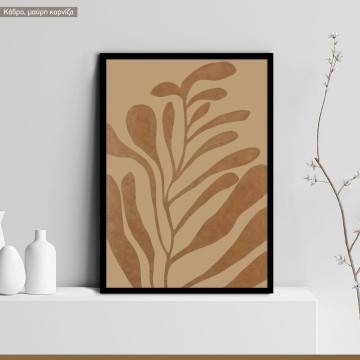 Brown abstract, Poster