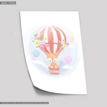 Poster Balloon ride, fox 2