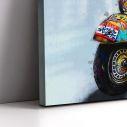 Canvas print Retro contemporary vespa