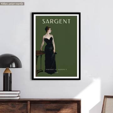Portrait of madame X, Sargent, poster