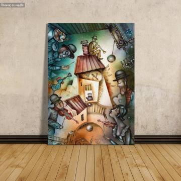 Canvas print The orchestra