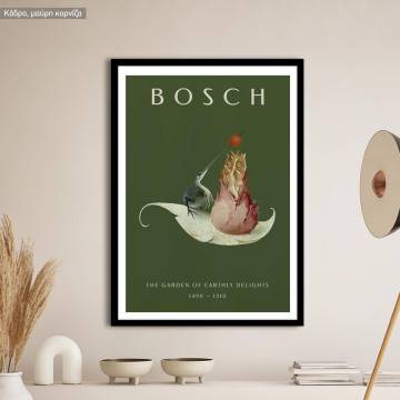 The garden of earthly delights I, Bosch, poster