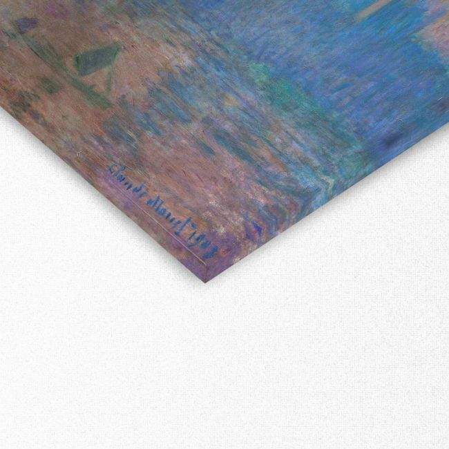 Canvas print Parliament in London, Monet C.