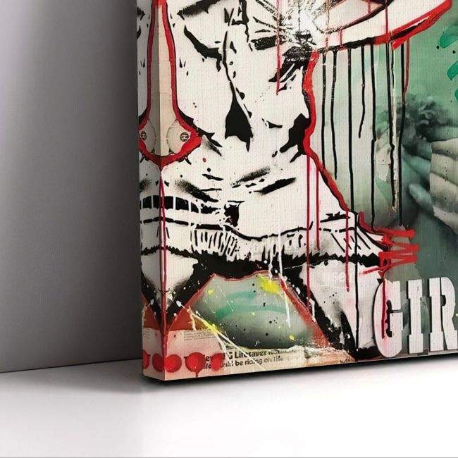 Canvas print Playboy collage