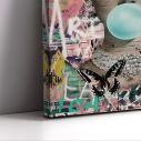 Canvas print A grafitti Audrey