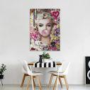 Canvas print A grafitti Marilyn