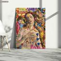 Πίνακας σε καμβά Birth of Venus, graffiti style