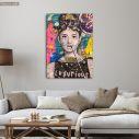 Canvas print A luxurious graffiti Audrey