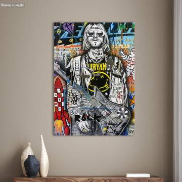 Canvas print Smells like Kurt's spirit