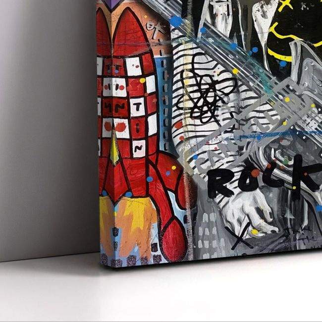 Canvas print Smells like Kurt's spirit