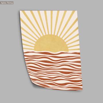 Setting sun, αφίσα, κάδρο 2