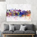 Canvas print Rhodes panorama