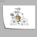 Poster Bike Ride Girl