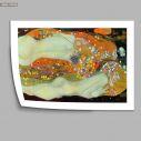 Water serpents II, Klimt Gustav, αφίσα, κάδρο