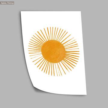 The bright sun, poster 2