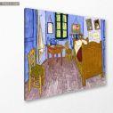 Πίνακας ζωγραφικής Vincent's bedroom in Arles, Vincent van Gogh, κοντινό