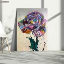 Canvas print Graffiti rose