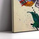 Canvas print Graffiti rose