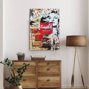 Canvas print It's all about graffiti Framed canvas View 1 2
