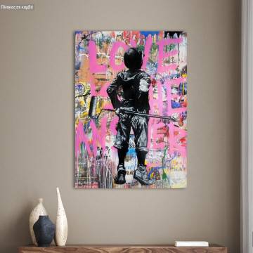 Canvas print Job well done