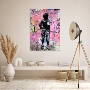 Canvas print Job well done Framed canvas View 1 2