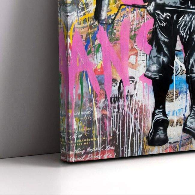 Canvas print Job well done