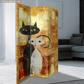 Room divider The cats